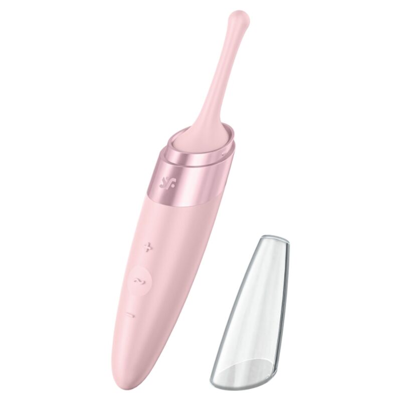 Točkovni vibrator Satisfyer - Twirling Delight, roza