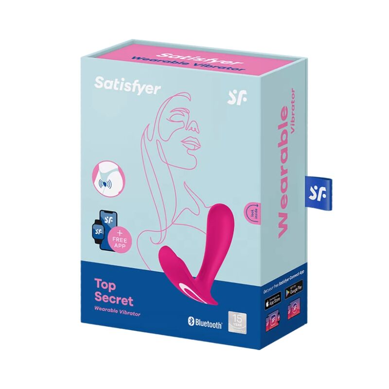 Vibrator G točke Satisfyer - Top Secret, roza