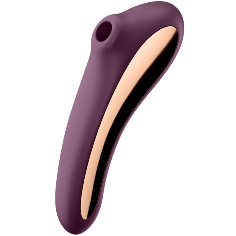 Stimulator klitorisa Satisfyer - Dual Kiss, rdeča