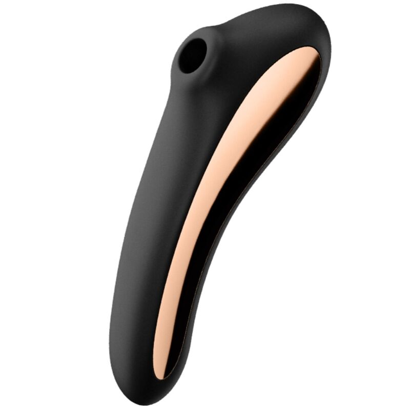 Stimulator klitorisa Satisfyer - Dual Kiss, črna
