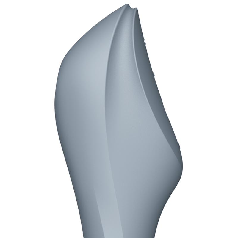 Stimulator klitorisa Satisfyer - Curvy Trinity 3, siva