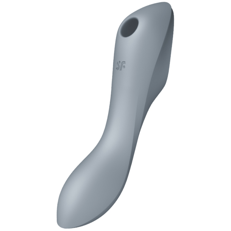 Stimulator klitorisa Satisfyer - Curvy Trinity 3, siva