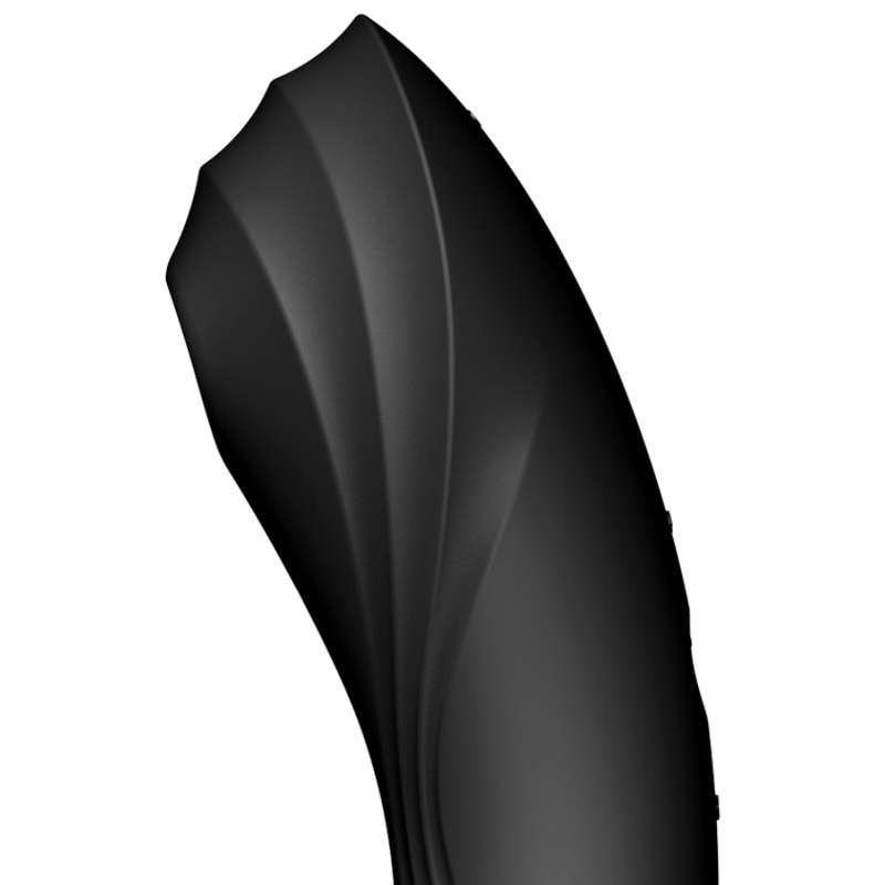 Stimulator klitorisa Satisfyer - Curvy Trinity 4, črna