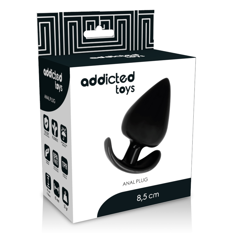 Analni čep Addicted Toys, 8.5 cm
