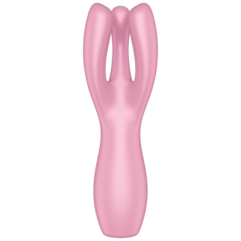 Stimulator klitorisa Satisfyer Threesome 3, roza