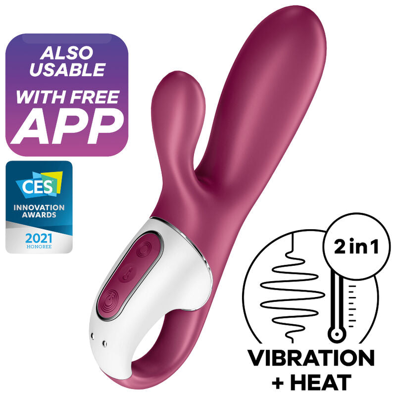 Grelni rabbit vibrator Satisfyer - Hot Bunny