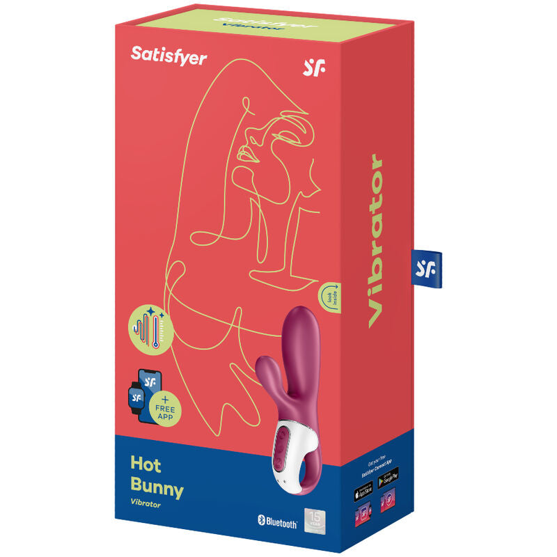Grelni rabbit vibrator Satisfyer - Hot Bunny