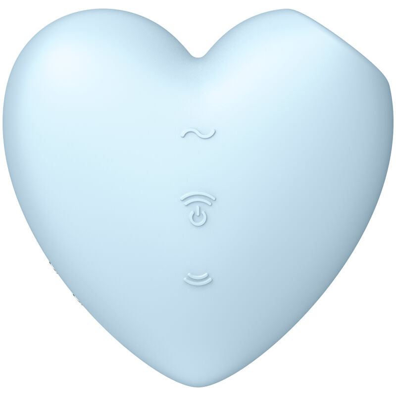 Stimulator klitorisa Satisfyer - Cutie Heart, modra