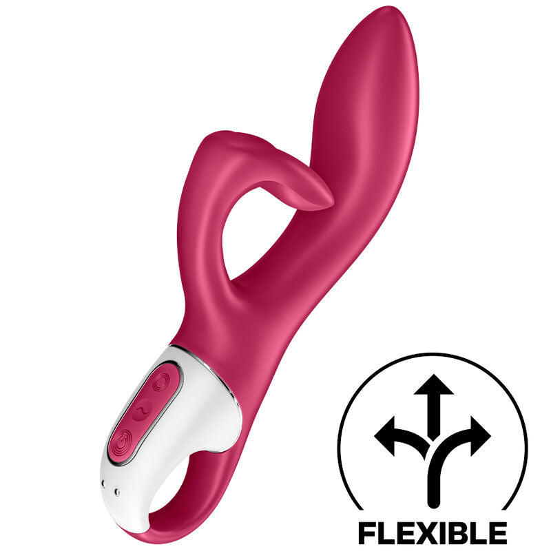 Rabbit vibrator Satisfyer - Embrace Me, rdeča