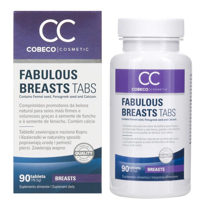 Kapsule za čvrste prsi Cobeco CC Fabulous Breasts, 90 kapsul
