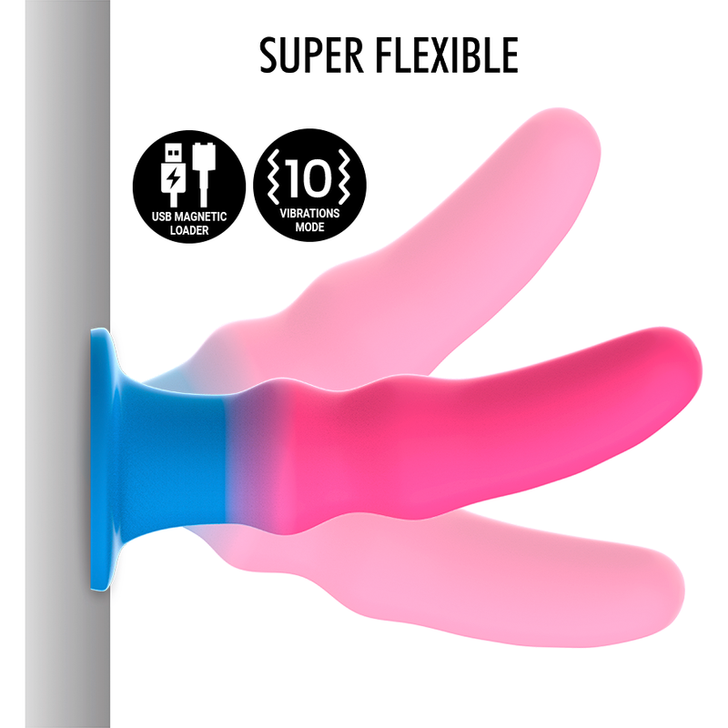 MITOLOGIJA - KUNO UTOPIA DILDO S - VIBRATOR WATCHME ZDRUŽLJIV Z BREZŽIČNO TEHNOLOGIJO