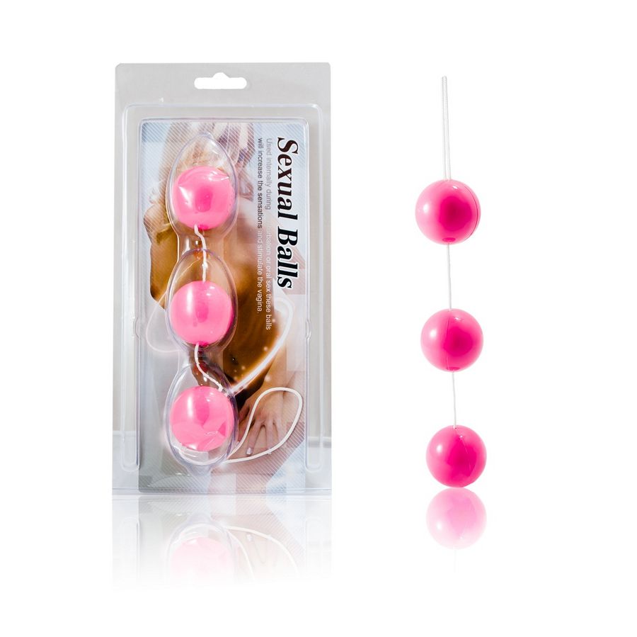 Analne kroglice Baile - Strip, roza