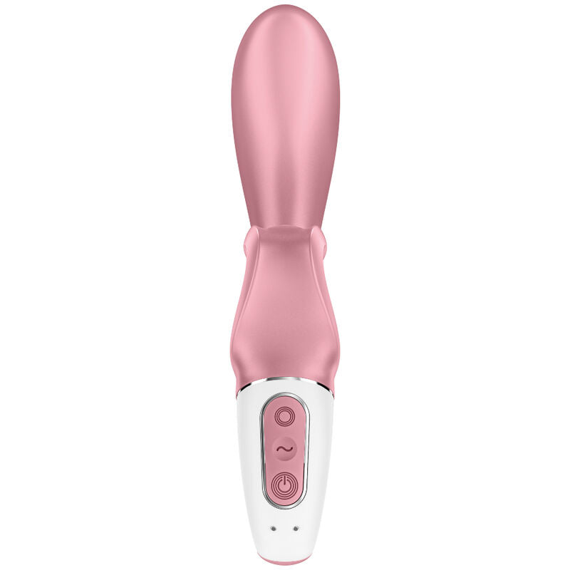 Rabbit vibrator Satisfyer - Hug Me, roza