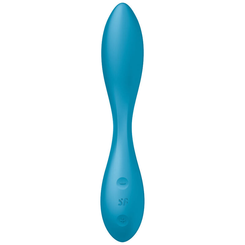 Stimulator G točke Satisfyer - G-Spot Flex 1, modra