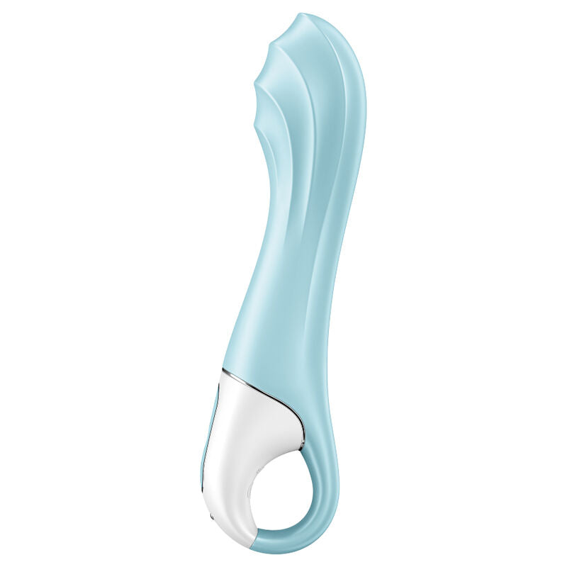 Stimulator G točke Satisfyer - Air Pump 5+, modra