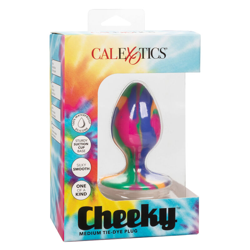 Analni čep Calexotics - Cheeky Medium Tie Die