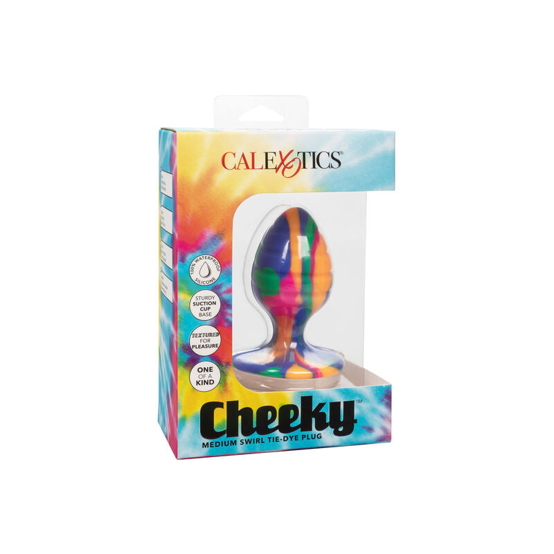 Analni čep Calexotics Cheeky Medium Swirl