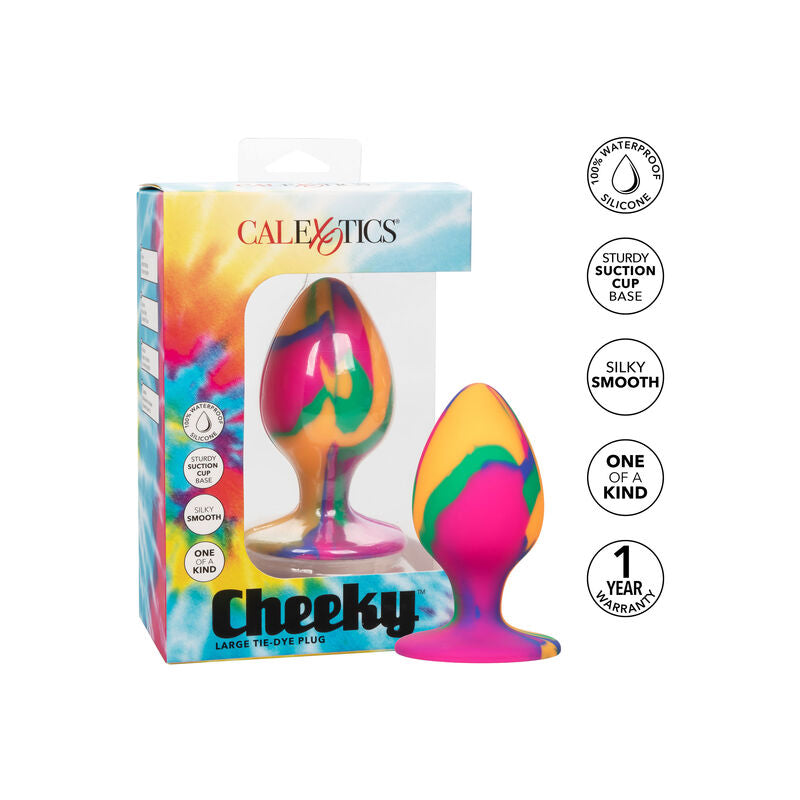 Analni čep Calexotics - Cheeky Large Tie Die
