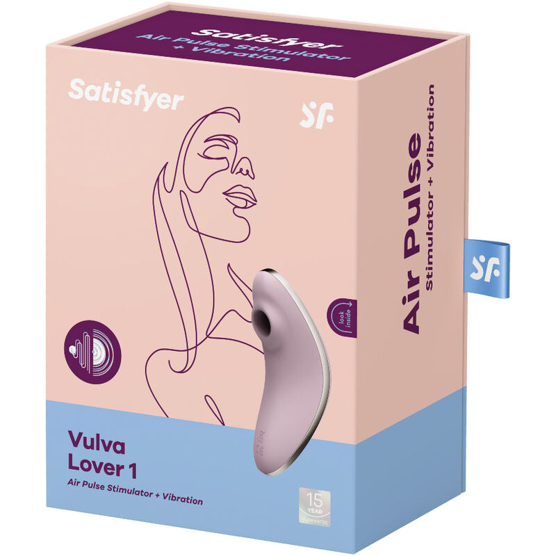 Stimulator klitorisa Satisfyer - Vulva Lover 1, modra