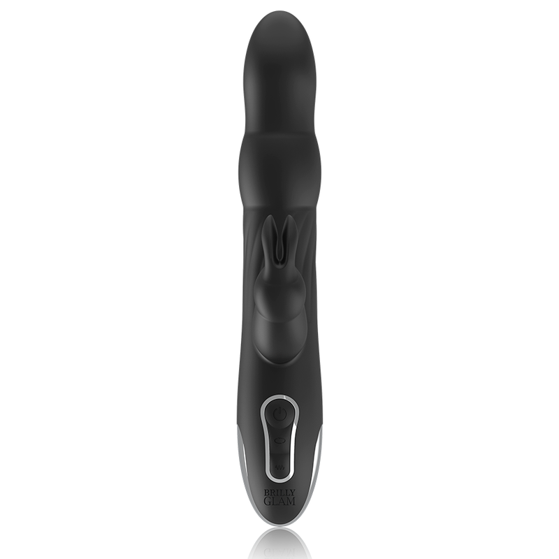 BRILLY GLAM- MOEBIUS RABBIT VIBRATOR IN ROTATOR, ZDRUŽLJIV Z BREZŽIČNO TEHNOLOGIJO WATCHME