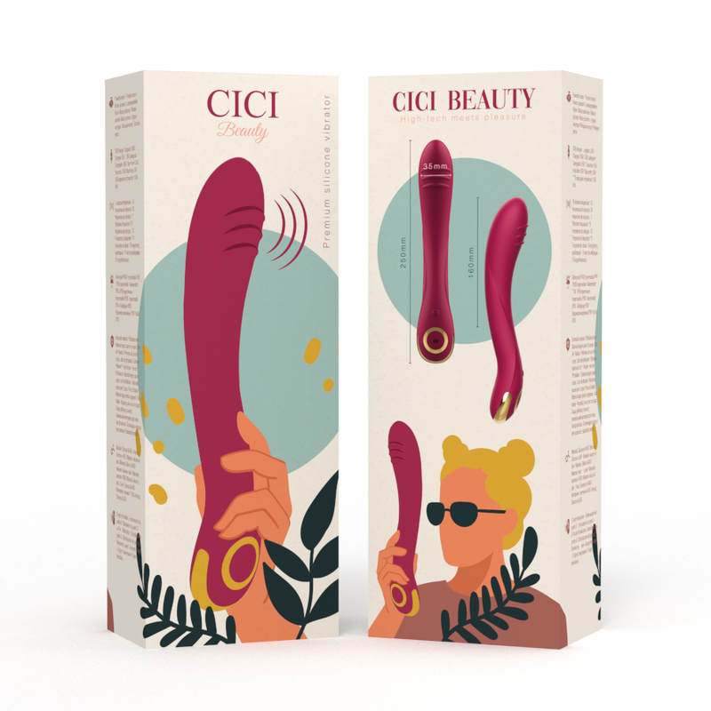 CICI BEAUTY - VRHUNSKI SILIKONSKI VIBRATOR ZA G-TOČKO