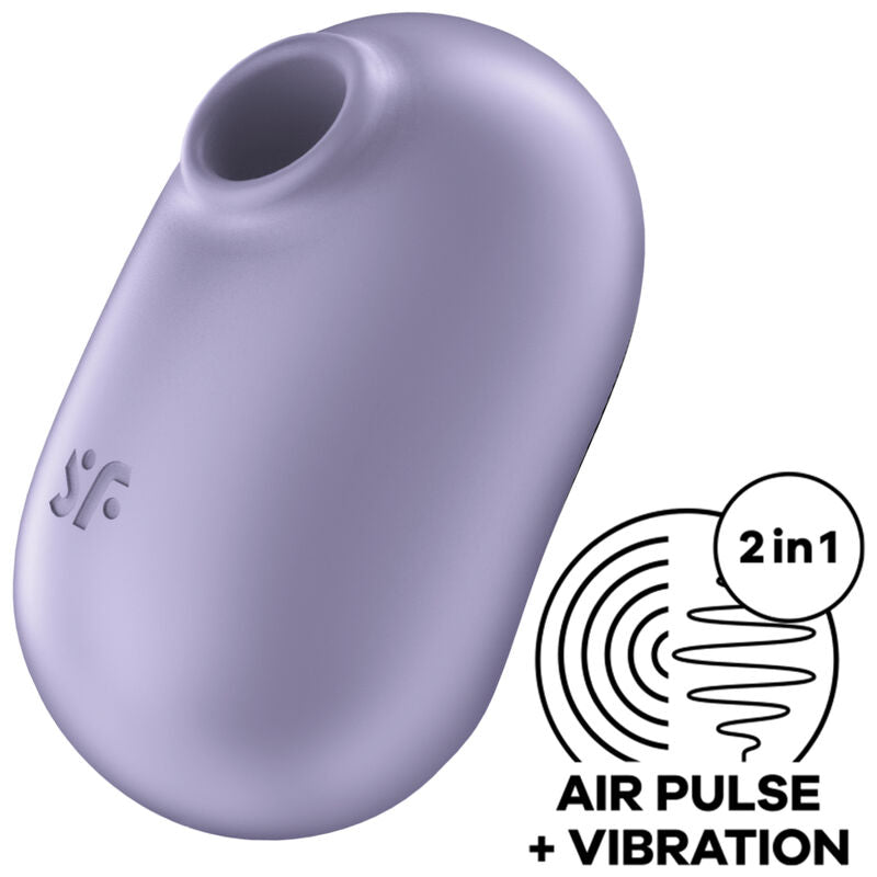 Stimulator klitorisa Satisfyer - Pro To Go 2, vijolična