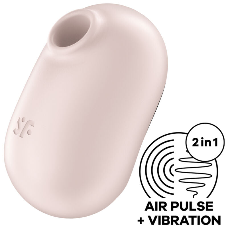 Stimulator klitorisa Satisfyer - Pro To Go 2, vijolična