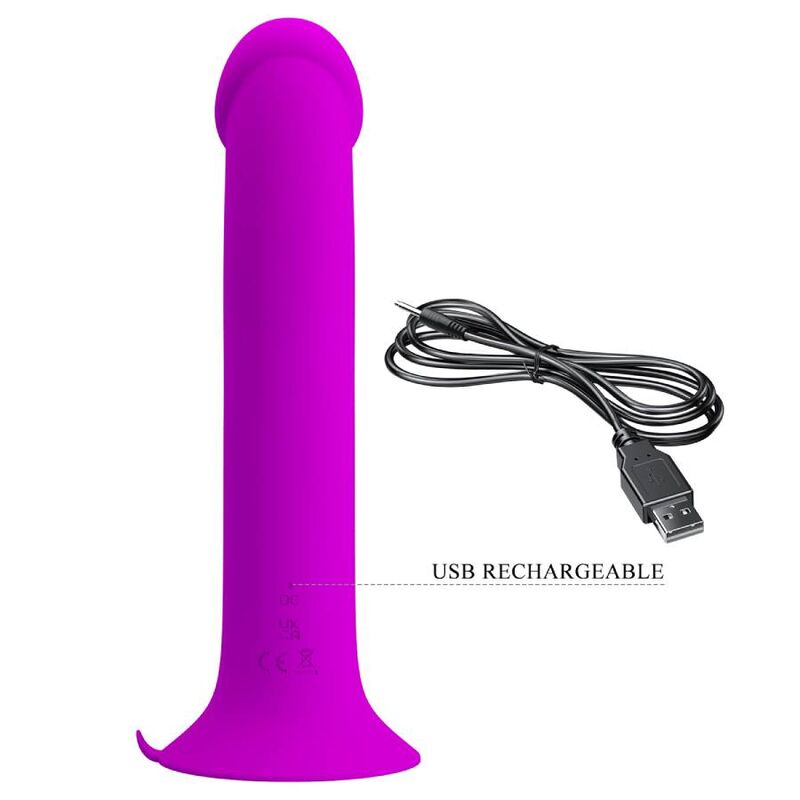 PRETTY LOVE - MURRAY VIBRATOR IN STIMULATOR G-TOČKE VIJOLIČNE BARVE