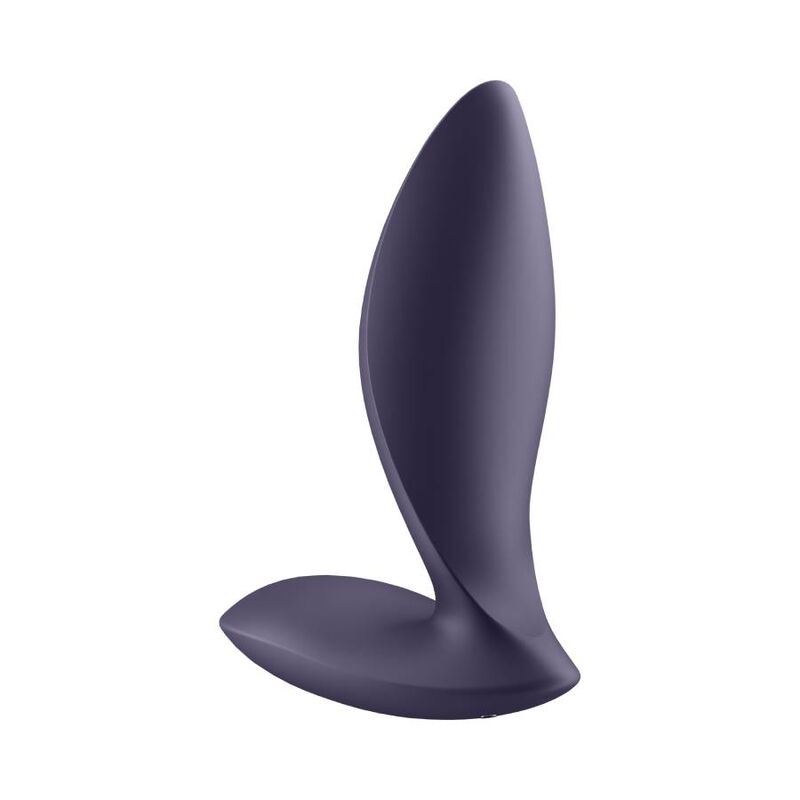 Vibracijski analni čep Satisfyer - Power Plug, vijolična