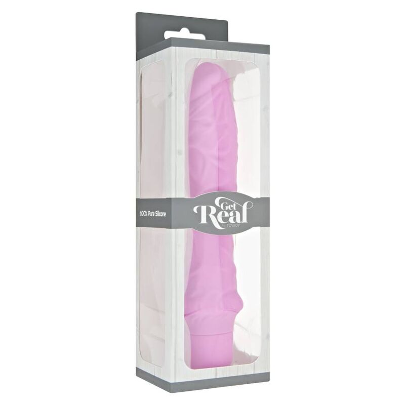 GET REAL - KLASIČNI VELIKI ROZA VIBRATOR