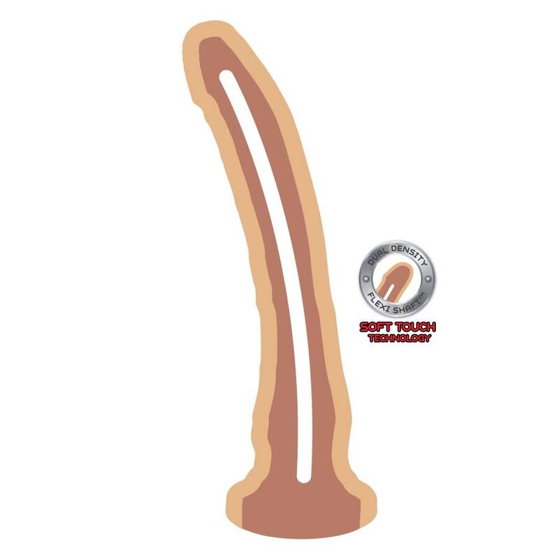 GET REAL - DONG Z DVOJNO GOSTOTO 20,5 CM KOŽA