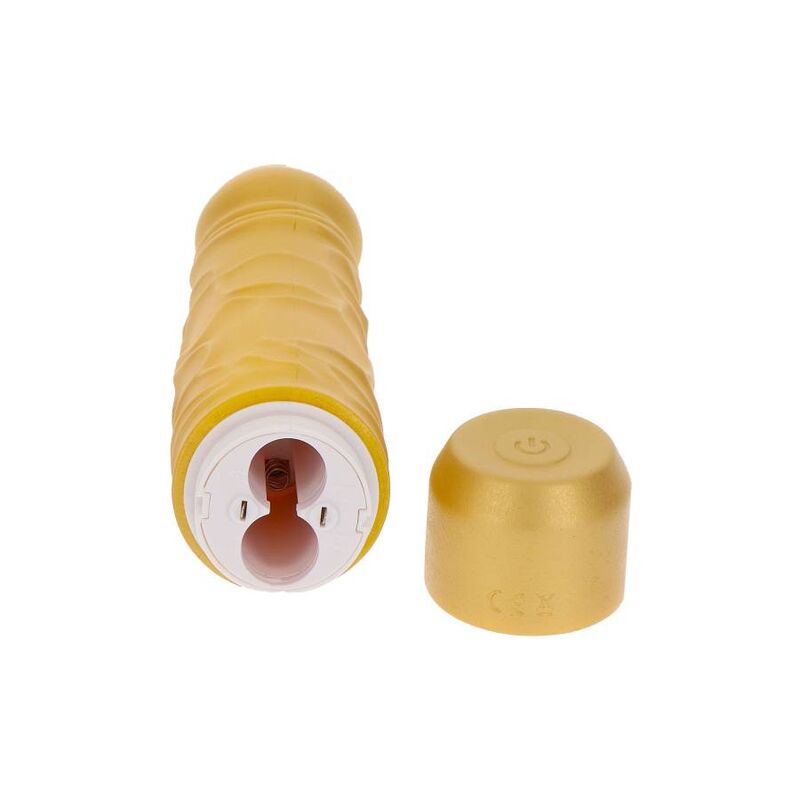 POSTANITE RESNIČNI - GOLD DICKER ORIGINALNI VIBRATOR GOLD