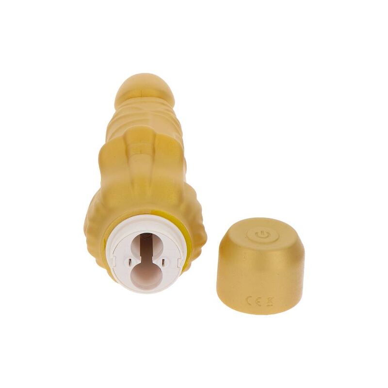 POSTANITE RESNIČNI - GOLD DICKER STIM VIBRATOR GOLD