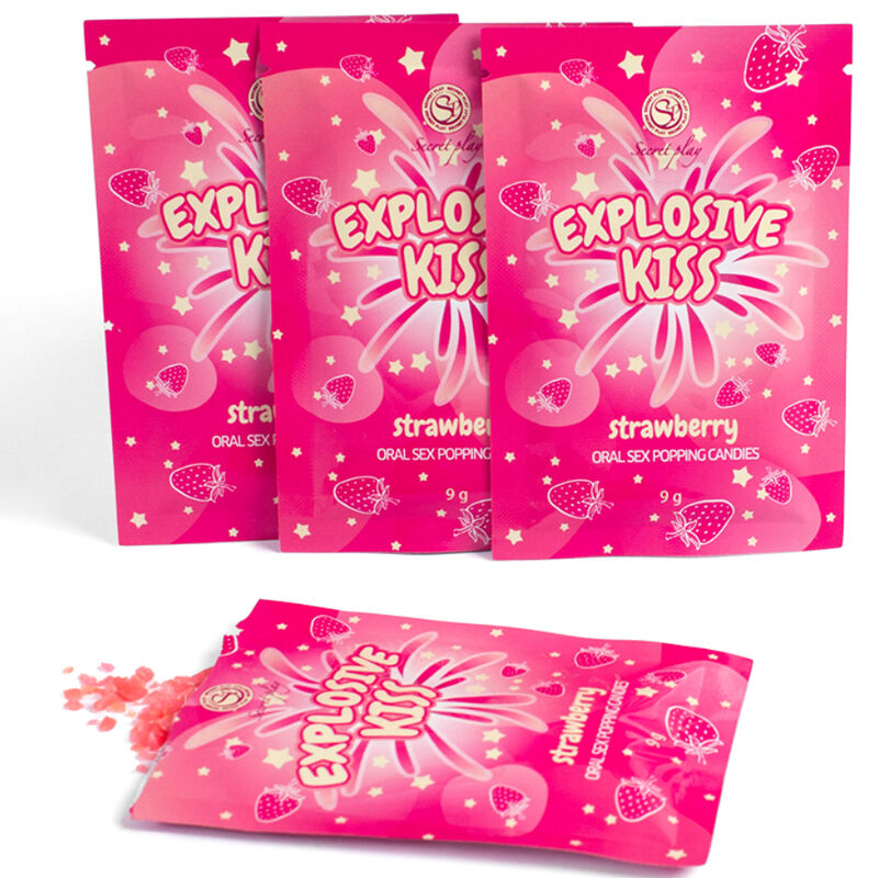 Explosive Candies Secret Play Strawberry, 9 g