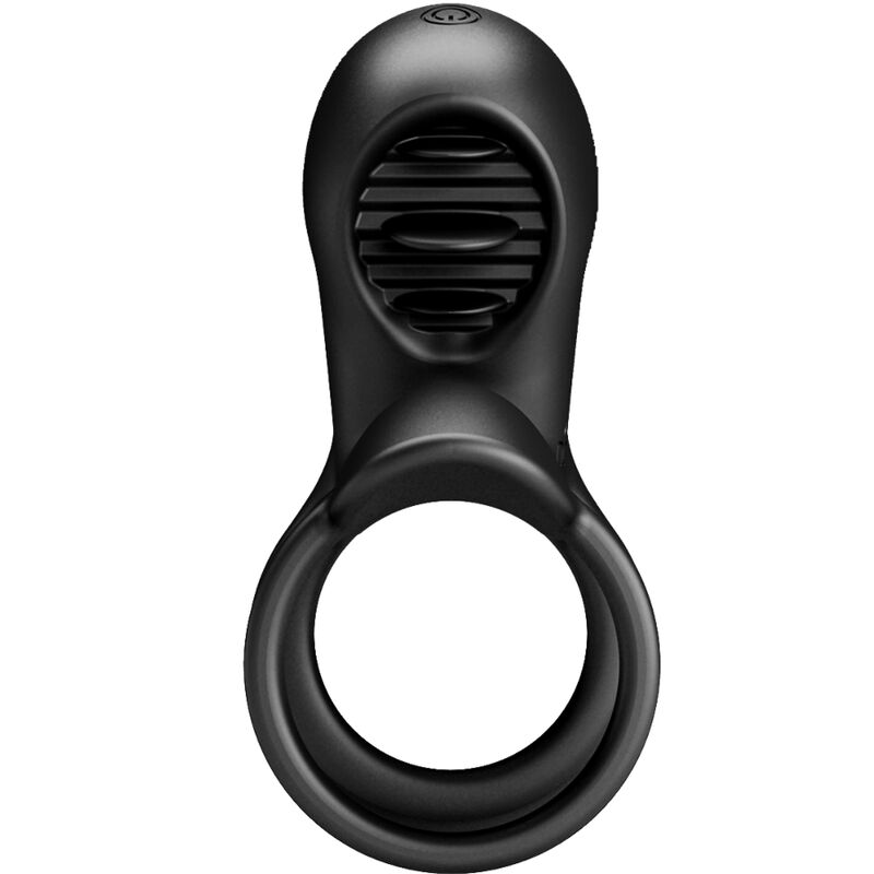PRETTY LOVE - JAMMY PENIS SHEATH 12 VIBRACIJ S POLNILNIM SILIKONSKIM JEZIKOM