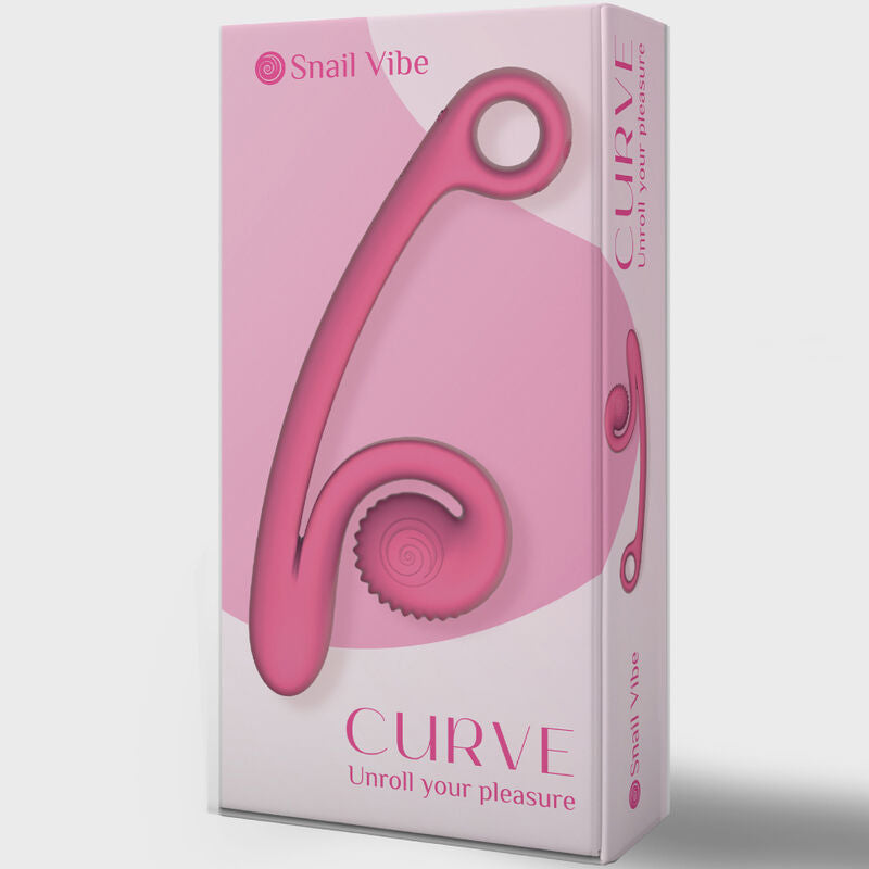 POLŽ VIBE - KRIVULJNI VIBRATOR ROZA