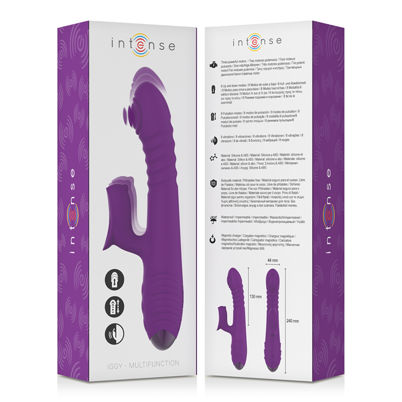 Potisni rabbit vibrator Intense - Iggy
