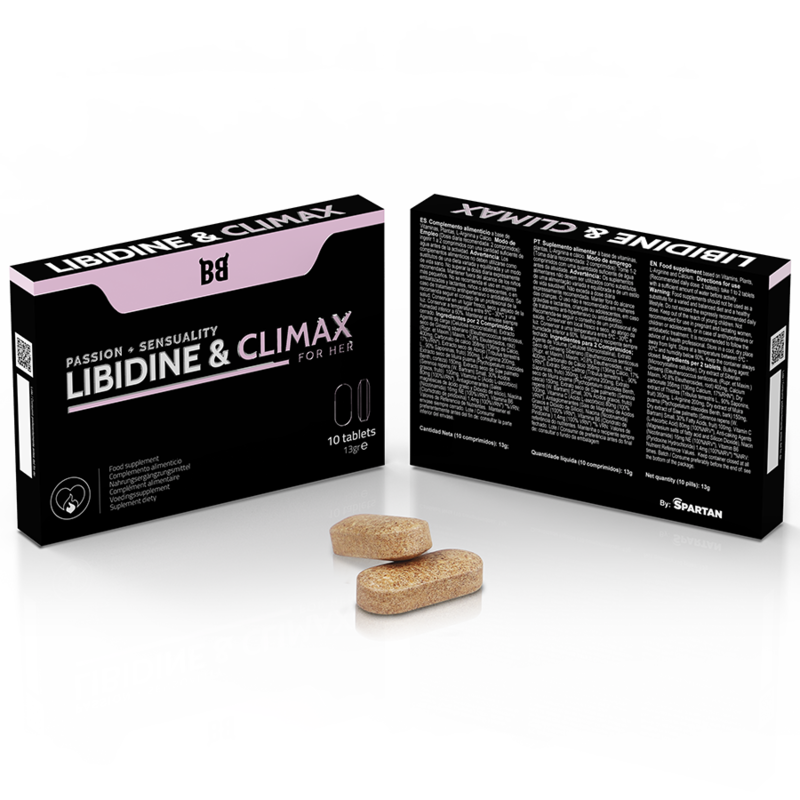 BLACK BULL - LIBIDINE & CLIMAX INCREASE LIBIDO FOR WOMEN 10 CAPSULES