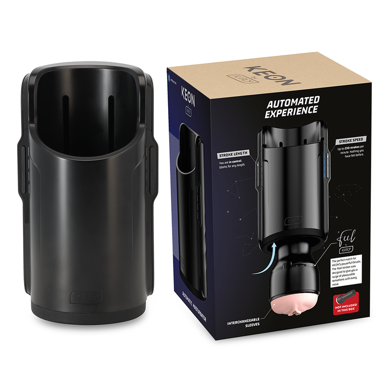 KIIROO - KEON + FEEL NICOLETTE SHEA STROKER + AQUA QUALITY LUBRIKANT 50 ML