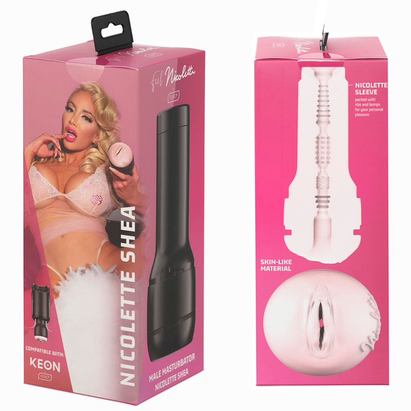 KIIROO - KEON + FEEL NICOLETTE SHEA STROKER + AQUA QUALITY LUBRIKANT 50 ML