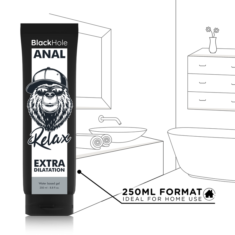 Analni lubrikant Black Hole Dilation Gel, 250 ml