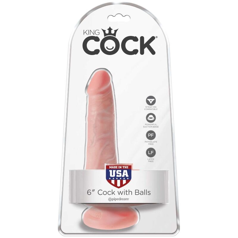 KRALJEVI KURAC - REALISTIČEN PENIS Z JAJCI 13,5 CM LIGHT