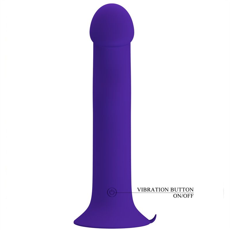 LEPA LJUBEZEN - MURRAY YOUTH VIBRACIJSKI DILDO IN VIJOLIČNA POLNILNICA