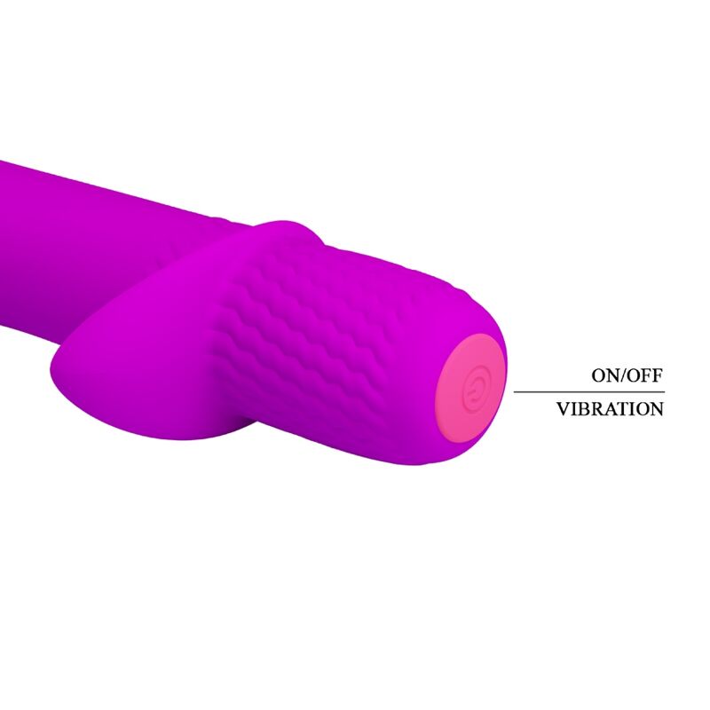 PRETTY LOVE - TROY PURPLE VIBRATOR ZA POLNJENJE