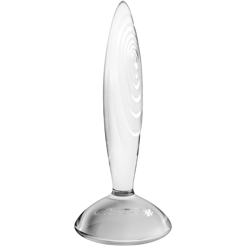 Steklen analni čep Satisfyer - Sparkling Crystal