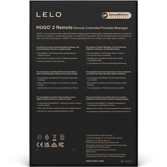 LELO - HUGO 2 ZELENI DALJINSKI UPRAVLJALNIK ZA MASAŽO PROSTATE