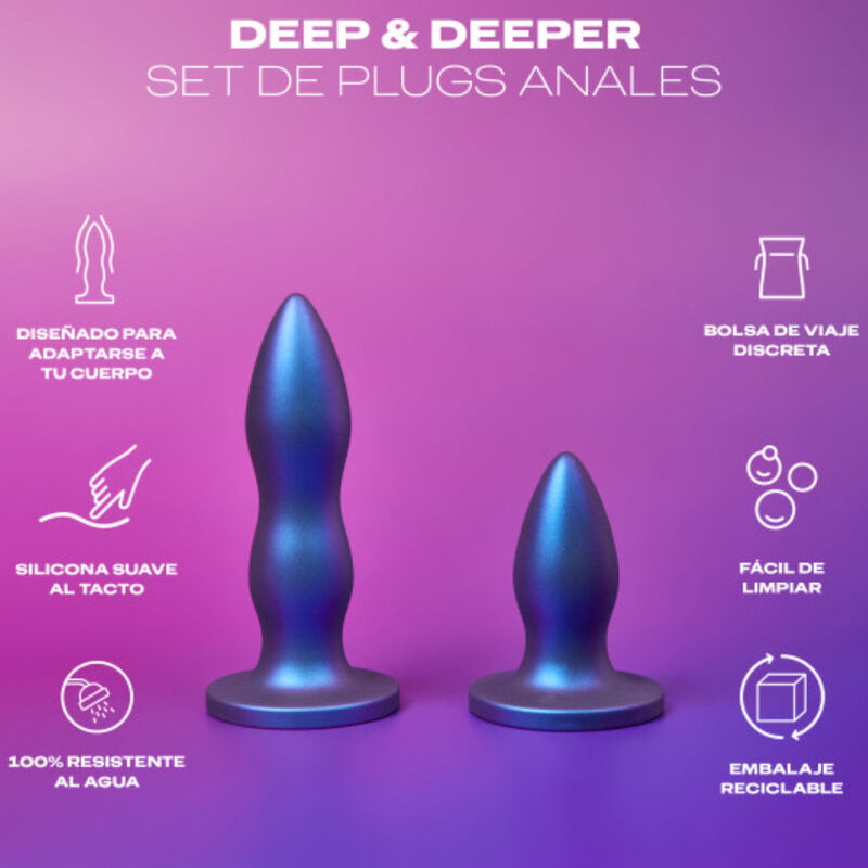Set analnih čepov Durex Deep & Deeper