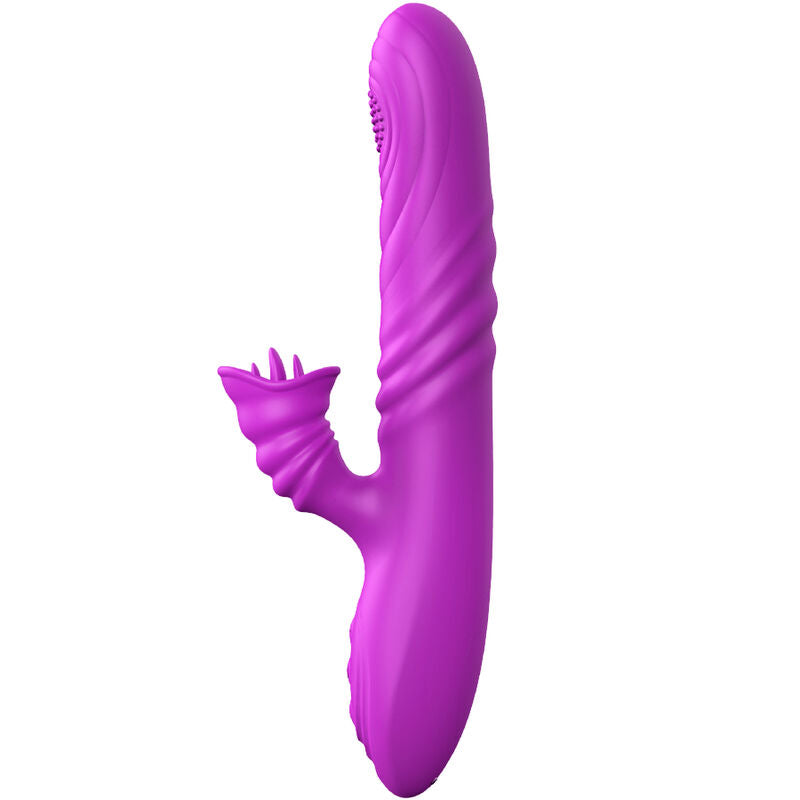 ARMONY - ANGELIA VEČNAMENSKI VIBRATOR S STIMULATIVNIM VIJOLIČNIM TOPLOTNIM UČINKOM NA JEZIKU