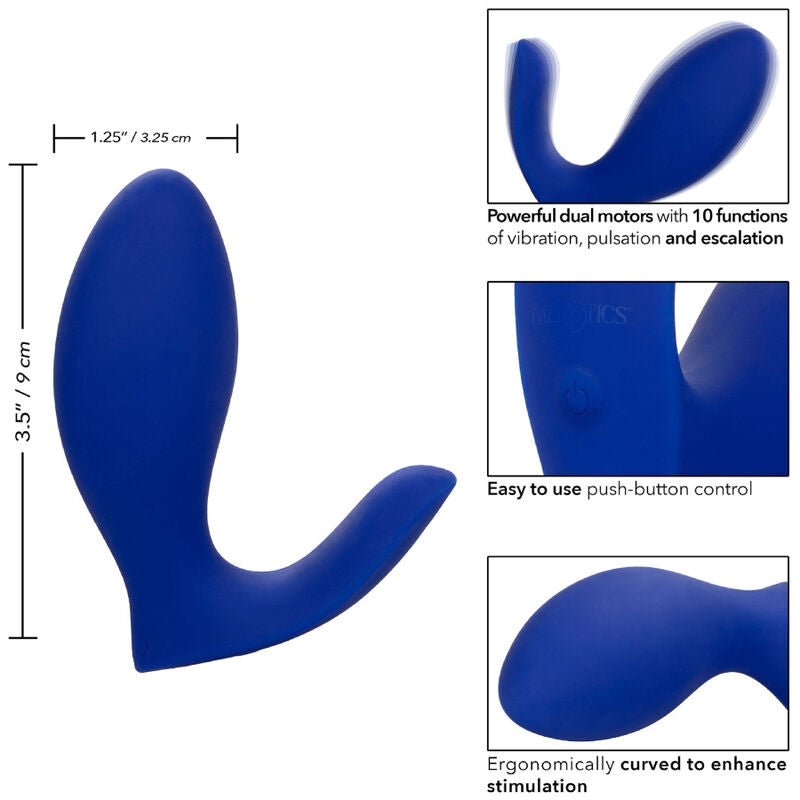 CALEXOTICS - ADMIRAL RIMMING STIMULATOR PROSTATE IN VIBRATOR MODRA