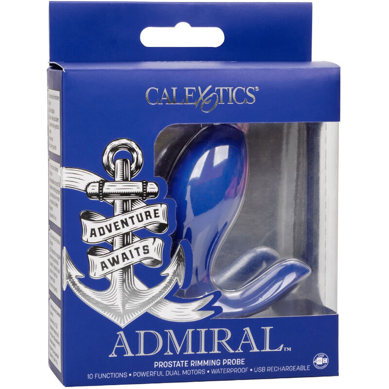 CALEXOTICS - ADMIRAL RIMMING STIMULATOR PROSTATE IN VIBRATOR MODRA